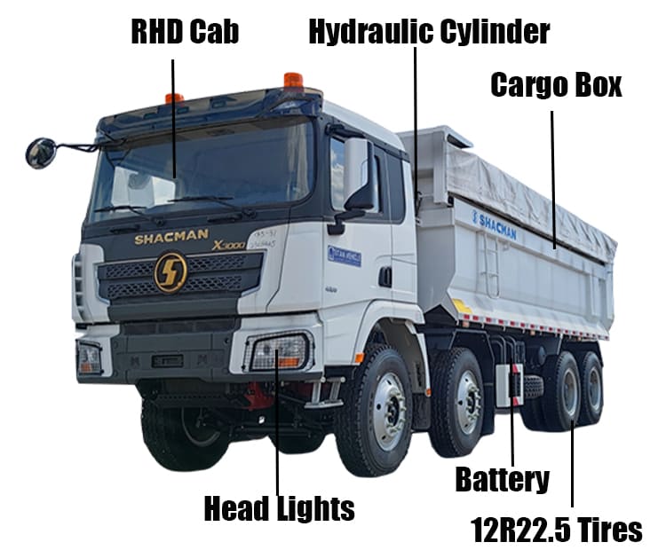 Shacman X3000 Dump Truck Price in Serria Leone