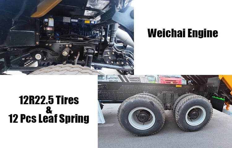 F3000 Shacman 12 Wheeler Dump Truck in Serria Leone Freetow 