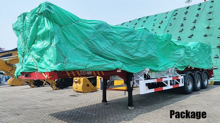 Tri Axle Container Skeletal Trailer | Container Trailers for Sale in Sierra Leone