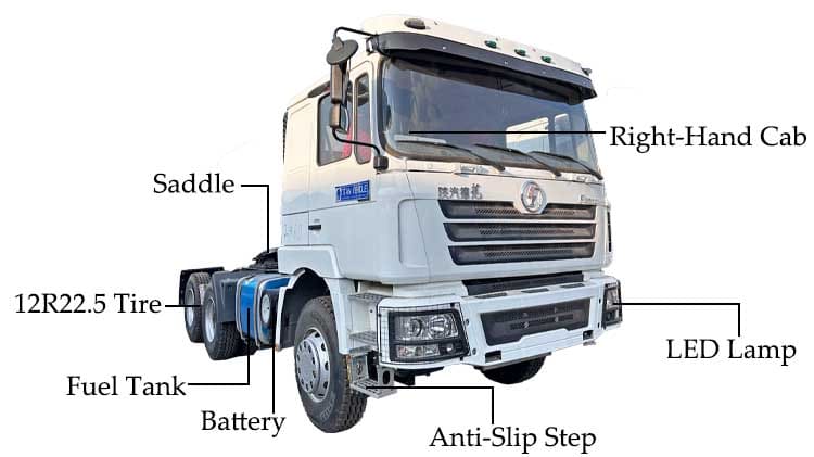 Used Shacman F3000 6x4 Tractor Truck Price for Sale in Sierra Leone