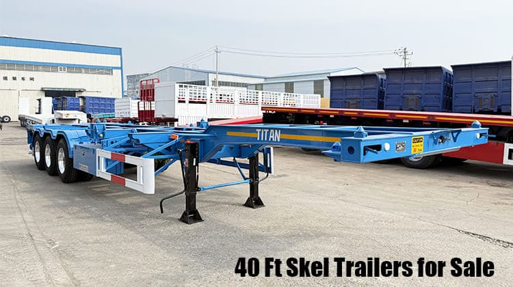 40 Ft Shipping Skel Trailers for Sale in Serria Leone Freetow