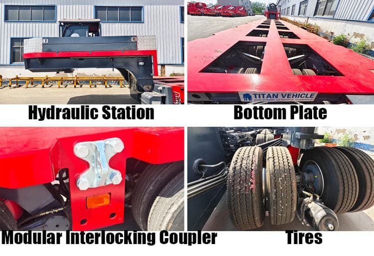Modular Goldhofer Trailer for Sale in Sierra Leone