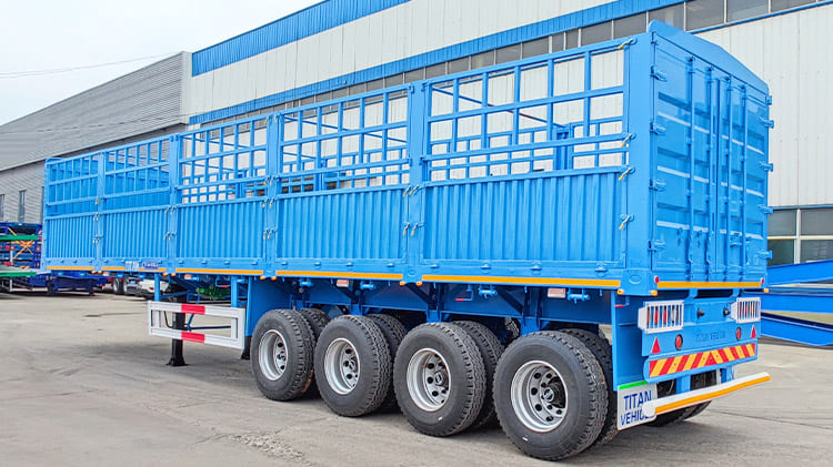 Heavy Duty 4 Axle Cargo Trailer for Sale in Sierra Leone