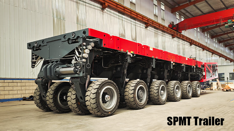 Multi Axle SPMT Trailer for Sale in Sierra Leone Freetown
