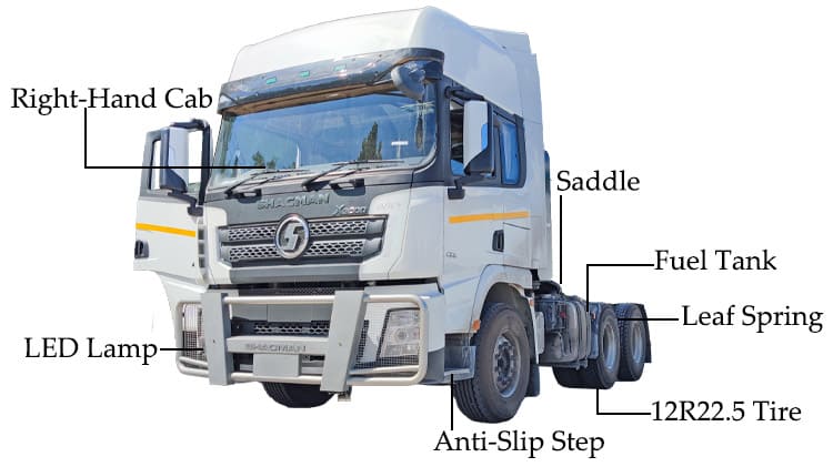 Shacman Truck Manufacturer Made in Which Country in Sierra Leone