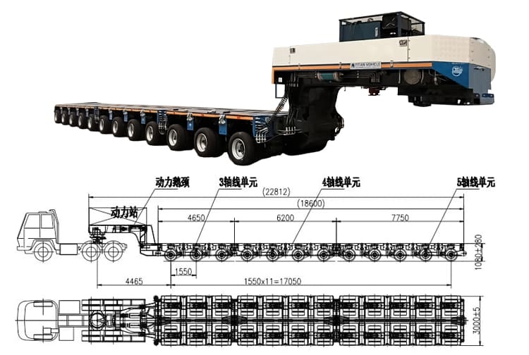 Multi Axle Trailer Goldhofer for Sale in Sierra Leone Freetown