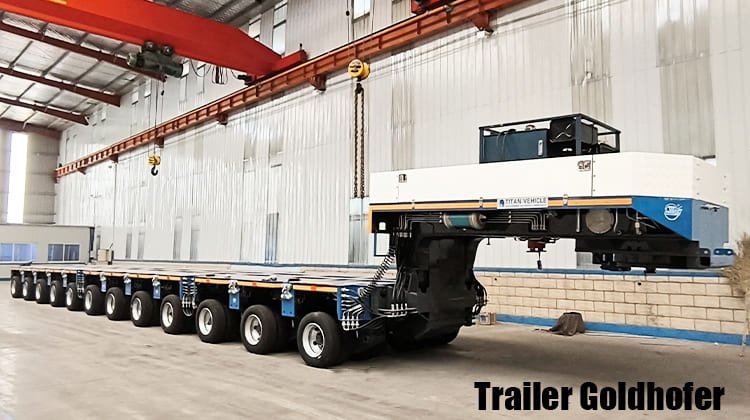 Multi Axle Trailer Goldhofer for Sale in Sierra Leone Freetown