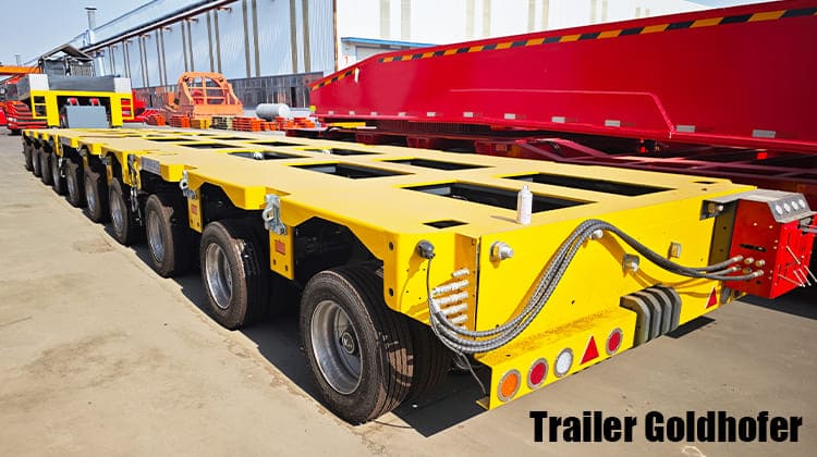 Modular Trailer Goldhofer for Sale in Sierra Leone Freetown