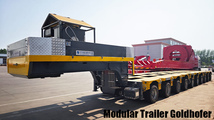 Modular Trailer Goldhofer for Sale in Sierra Leone Freetown