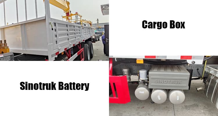 Howo Crane Truck Mounted Price for sale in Sierra Leone