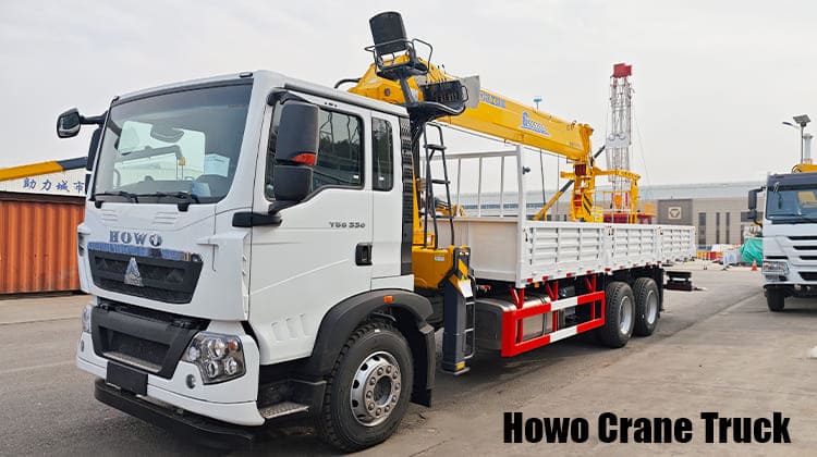 Howo Crane Truck Mounted Price for sale in Sierra Leone