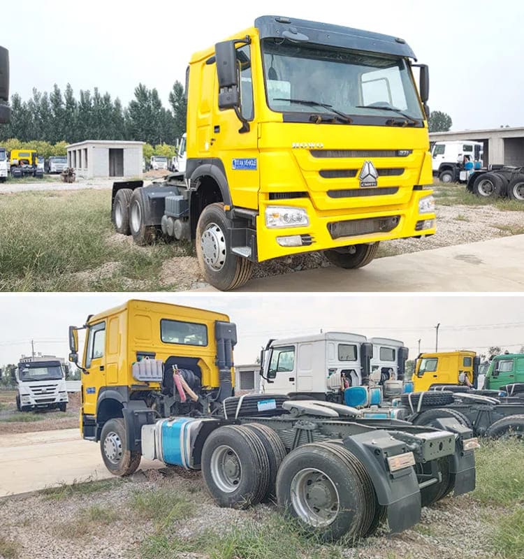 Sinotruk Tractor 371 RHD Used Truck Prices for Sale in Sierra Leone