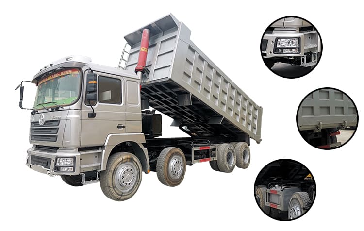 F3000 Shacman 8x4 Cheap Used Tipper Trucks for Sale in Sierra Leone