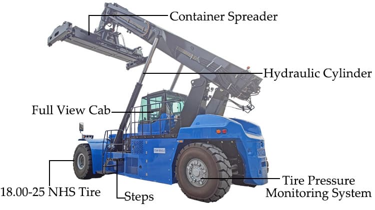 45 Ton XCMG Reachstackers for Sale in Sierra Leone