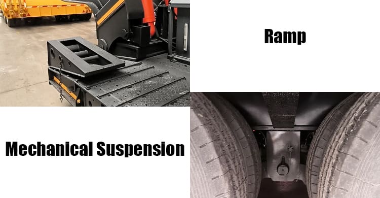 80 Ton Detachable Gooseneck Trailer for Sale in Sierra Leone Freetown