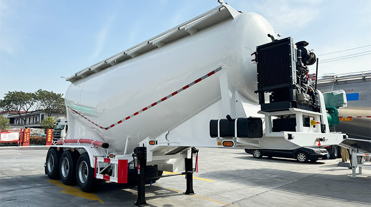 35 CBM Cement Bulker Truck Trailer for Sale in Sierra Leone