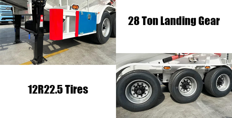 35 CBM Cement Bulker Truck Trailer for Sale in Sierra Leone