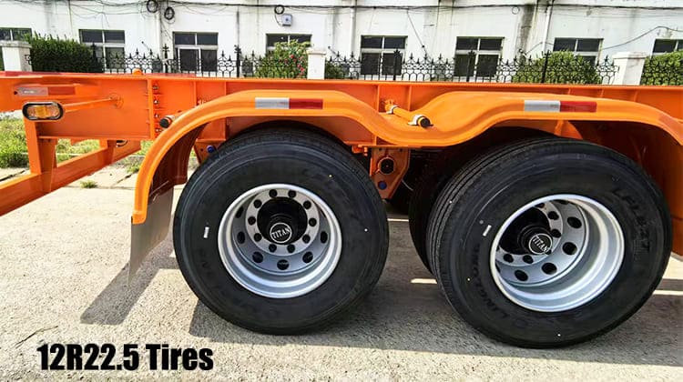 2 Axle Skel Truck Container Trailers for Sale in Sierra Leone