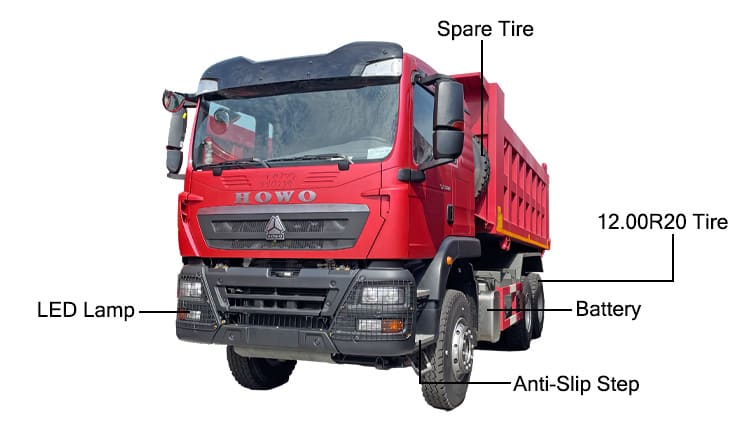 Howo 6x4 10 Wheeler Dump Truck Price for Sale in Sierra Leone