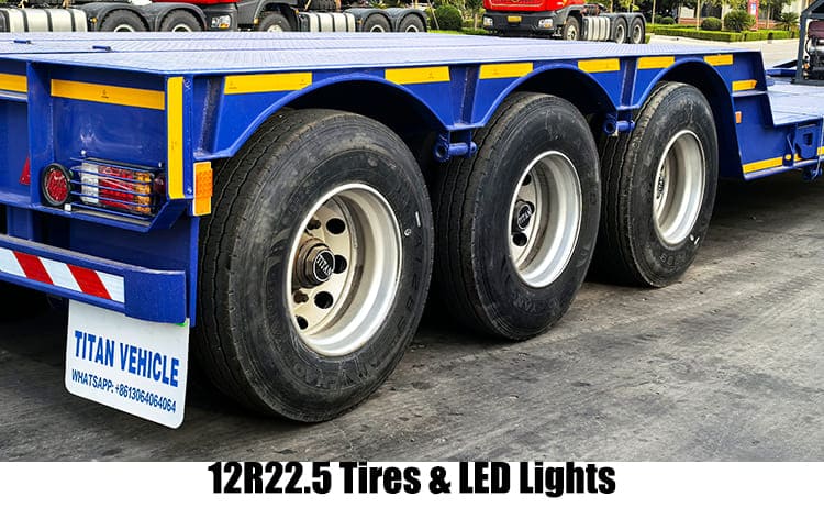 3 Axle Lowboy RGN Gooseneck Trailer for Sale in Sierra Leone