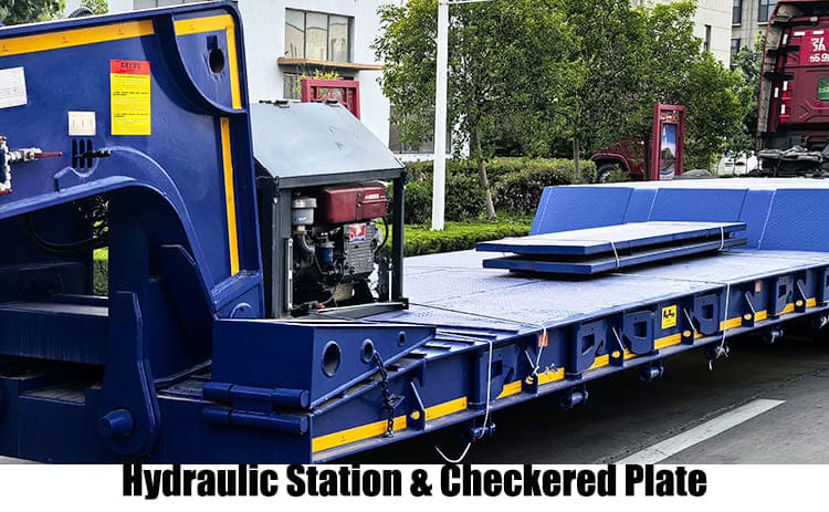 3 Axle Lowboy RGN Gooseneck Trailer for Sale in Sierra Leone