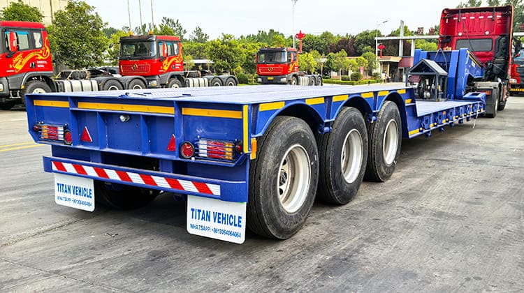 3 Axle Lowboy RGN Gooseneck Trailer for Sale in Sierra Leone
