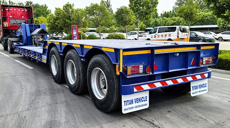3 Axle Lowboy RGN Gooseneck Trailer for Sale in Sierra Leone