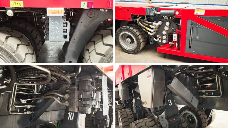 Self Propelled Modular Transporter SPMT Trailer in Sierra Leone