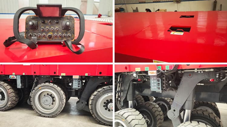 Self Propelled Modular Transporter SPMT Trailer in Sierra Leone