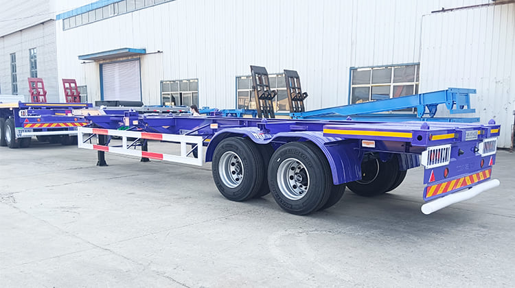 2 Axle Container Chassis Trailer for Sale in Sierra Leone