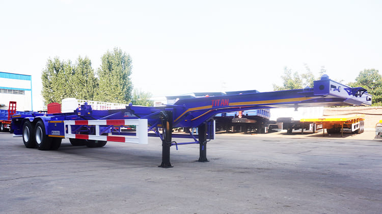 2 Axle Container Chassis Trailer for Sale in Sierra Leone