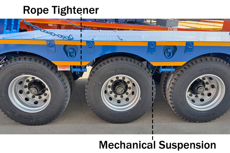 3 Axle Lowbed Trailer for Sale in Sierra Leone