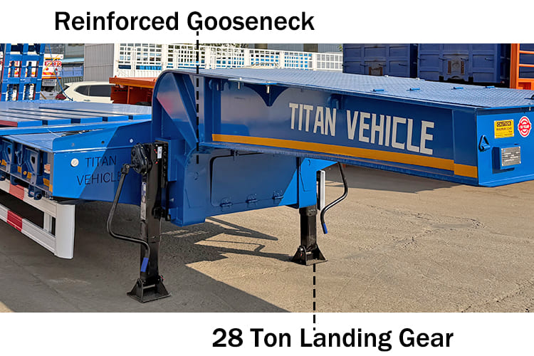 3 Axle Lowbed Trailer for Sale in Sierra Leone