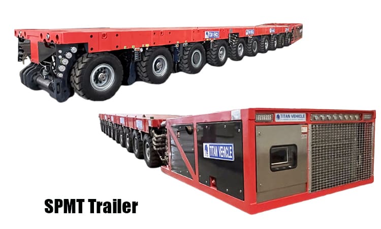 Self Propelled Modular Transporter SPMT Trailer for Sale in Sierra Leone