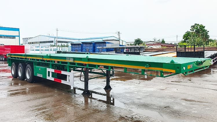 Heavy Duty 3 Axle Flatbed Trailer Prices for Sale in Sierra Leone