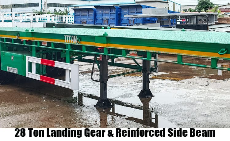 Heavy Duty 3 Axle Flatbed Trailer Prices for Sale in Sierra Leone