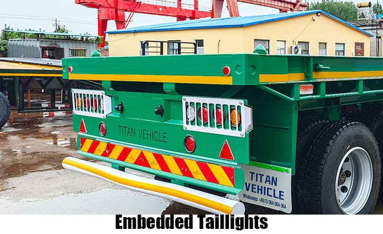 Heavy Duty 3 Axle Flatbed Trailer Prices for Sale in Sierra Leone