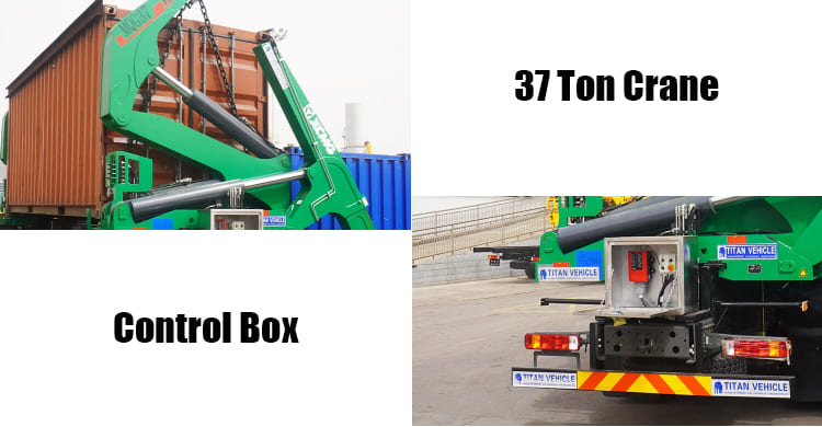 37 Ton Container Side Loader Truck for Sale in Sierra Leone