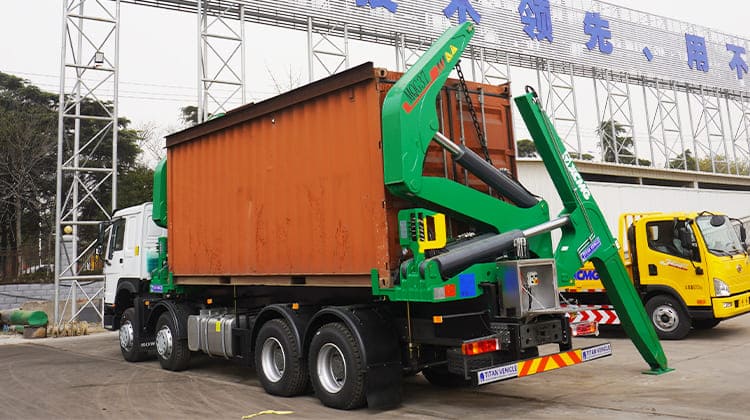 37 Ton Container Side Loader Truck for Sale in Sierra Leone