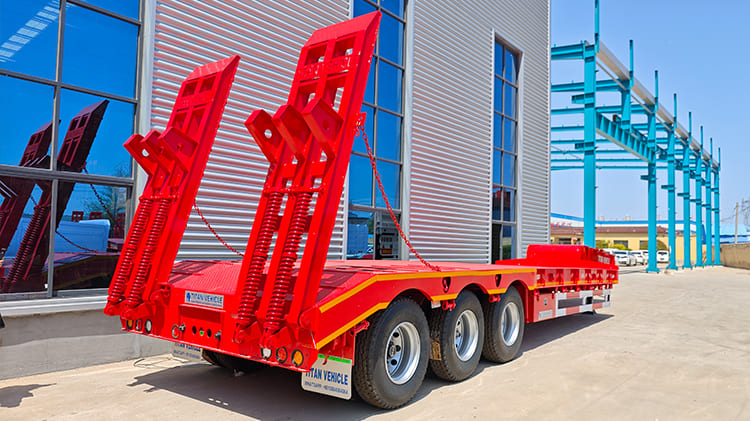 Low Loader Truck | Step Drop Deck Trailer for Sale in Sierra Leone