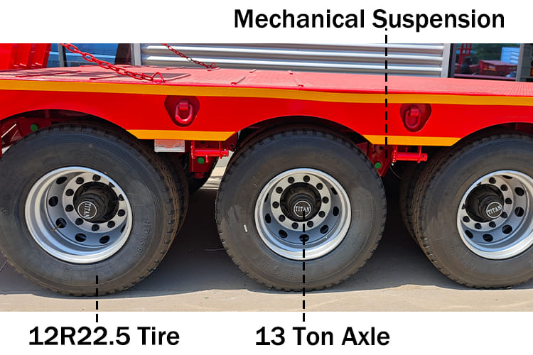 Low Loader Truck | Step Drop Deck Trailer for Sale in Sierra Leone