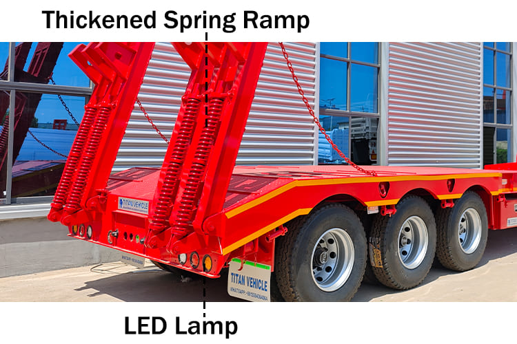 Low Loader Truck | Step Drop Deck Trailer for Sale in Sierra Leone