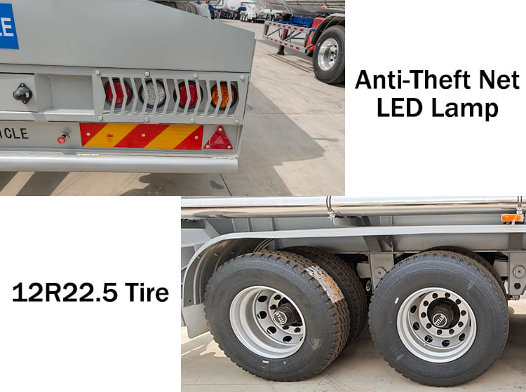 Diesel Fuel Tanker Trailer Capacity for Sale in Sierra Leone