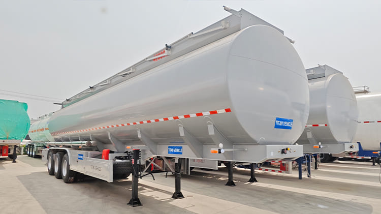 Diesel Fuel Tanker Trailer Capacity for Sale in Sierra Leone