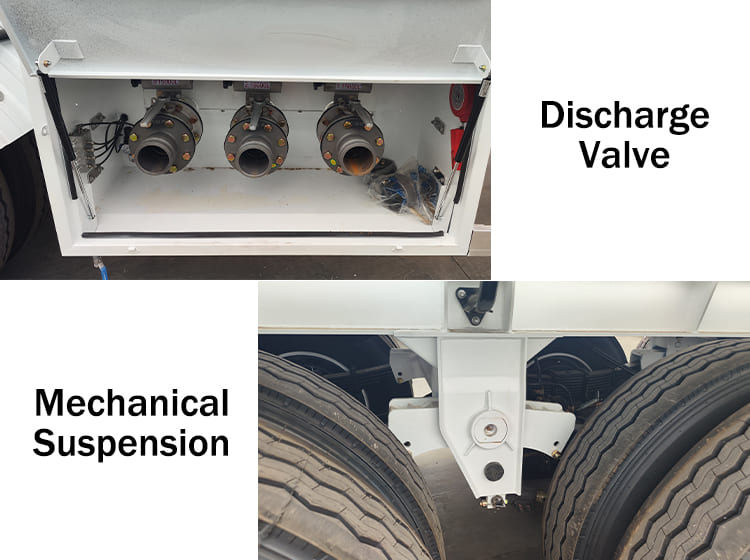 Fuel Tankers Semi Trailer Size Prices Cost for Sale in Sierra Leone