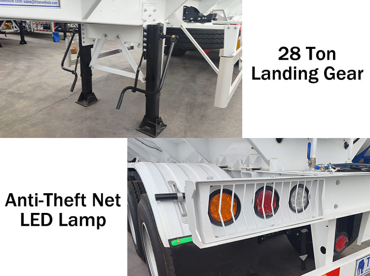 Fuel Tankers Semi Trailer Size Prices Cost for Sale in Sierra Leone