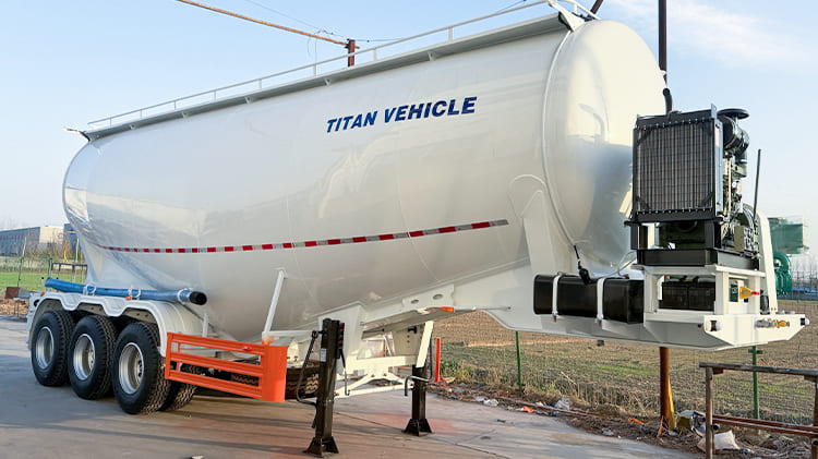 42CBM Cement Bulker Trailer Carrier for Sale in Sierra Leone