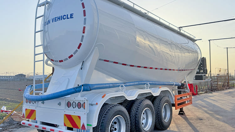 42CBM Cement Bulker Trailer Carrier for Sale in Sierra Leone