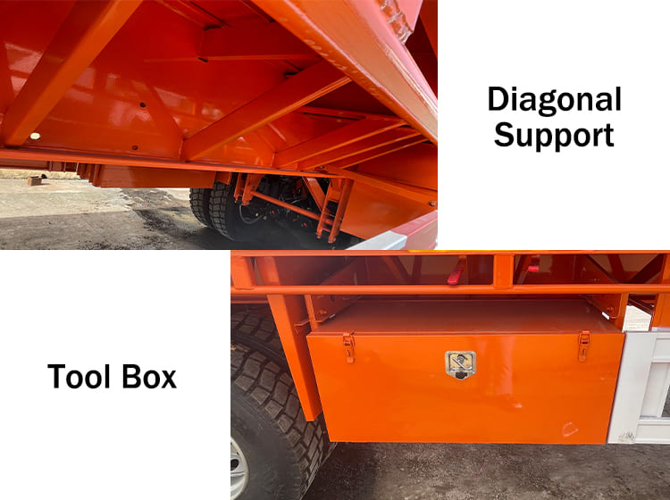 3 Axle Heavy Duty Flatbed Trailer for Sale in Sierra Leone