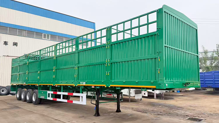 4 Axle Fence Trailer for Sale in Sierra Leone